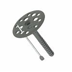 Дюбель для теплоизоляции Жесть УТ-00002172 полипропилен, стержень металл, 10х200 мм, упаковка 50 шт, пакет