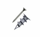 Дюбель для гипсокартона  Жесть Driva УТ-00002157 металл с шурупом, 15х29 мм, упаковка 10 шт