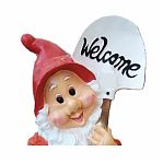 Фигура садовая декоративная Гном с лопатой FG-12358, полистоун, 72 см