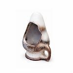 Фигура для декора Амфора №1, FG-131446, кашпо, серый, белый, бежевый