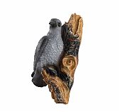 Фигура садовая Ворона на суку FG-13162, высота 300 мм, навесная, полистоун