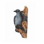 Фигура садовая Ворона на суку FG-13162, высота 300 мм, навесная, полистоун