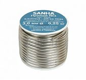 Припой Sanha 4933.3 S-Sn97Cu3, катушка, диаметр 3.0 мм, 250 г