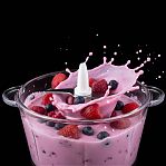 Измельчитель Brayer BR1409 800 Вт, стеклянная чаша 2 л, LED дисплей, 4 лезвия из нержавеющей стали