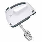 Миксер Willmark M-5310 2004059, 200 Вт, 7 скоростей, 4 насадки, цвет белый с серым