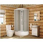 Душевая кабина Niagara Promo P90/26MT, 900х900х2150 мм, высокий поддон, 4 места, белая