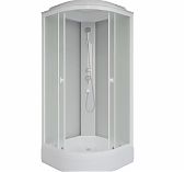 Душевая кабина Niagara Promo P90/26MT, 900х900х2150 мм, высокий поддон, 4 места, белая