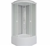 Душевая кабина Niagara Promo P90/40MT, 900х900х2150 мм, высокий поддон, 4 места, белая