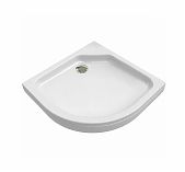 Душевой поддон Niagara Nova NG-90-90RUS, четверть круга, белый, 170х900х900 мм