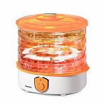 Сушилка для овощей и фруктов Blackton Bt FD1110, 5 поддонов, 240 Вт, оранжевый