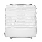 Сушилка для овощей и фруктов Gorenje FDK24DW, 5 поддонов, 380 Вт, белый