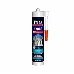 Клей монтажный Tytan Hydro Fix Невидимый шов, влагостойкий, без запаха, прозрачный, 310 мл