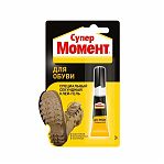 Клей обувной Henkel  Момент Супер 27323, Гель, специальный, секундный, однокомпонентный, 3 г