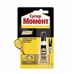 Клей Henkel  Момент Супер, Гель, высокопрочный, универсальный, секундный,  3 г