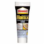 Жидкие гвозди Henkel Момент Монтаж Суперсильный МВп-70, прозрачный, 185 г