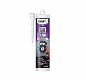 Клей всесезонный Kim Tec 98, 03-01-98, мгновенный монтаж, сверхпрочный, 280 мл, бежевый