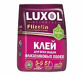Клей обойный Luxol Standart Fliselin, для всех видов флизелиновых обоев, 5-6 рулонов, 200 г 