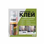 Клей аэрозольный Kudo KU-H311 универсальный, для внутренних работ, 520 мл