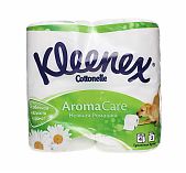 Бумага туалетная KLEENEX 3-х слойная 4 шт