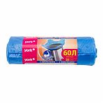Мешки для мусора York с тесьмой, 60 л, рулон 20 шт. для утилизации бытовых отходов