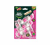 Блок подвесной для унитаза Master Fresh Duo Effect Gold, Сакура, 5 в 1, 1200 смываний, 3 шт