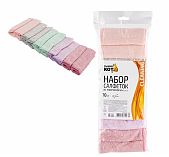 Набор салфеток Рыжий Кот MFS-05/10, микрофибра 25х25 см, 10 шт