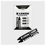 Мелок восковой Lekon Wosk для мокрых и грязных поверхностей, черный
