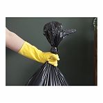 Мешки для мусора York Professional Строительные Экстрапрочные, 60 мкм, 160 л, 85х110 см, черные, в рулоне 10 штук