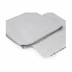 Набор салфеток ClimArt для стекол и зеркал, микрофибра, серый, 40х40 см, в упаковке 2 штуки