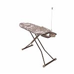 Доска гладильная Nika P2 HP2/F Haushalt flowers, подставка под утюг, розетка с удлинителем, 400х1200 мм