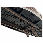 Доска гладильная Nika P2 HP2/F Haushalt flowers, подставка под утюг, розетка с удлинителем, 400х1200 мм