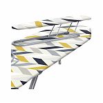 Гладильная доска Nika 3М Геометрия Сканди, металл, хлопковый чехол, 34х122 см, Н3М/9