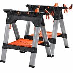 Козлы с зажимами EZ PONY Jorgensen PJ60400, две зажимные струбцины