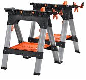 Козлы с зажимами EZ PONY Jorgensen PJ60400, две зажимные струбцины
