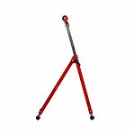 Опора роликовая Wortex 1335841, сталь, регулируемая высота, макс. нагрузка 60 кг