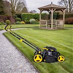 Газонокосилка бензиновая HUTER GLM-6.0 ST самоходная, травосборник 65 л, 4400 Вт