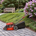 Газонокосилка бензиновая ECO LG-633 самоходная, травосборник 60 л, 3600 Вт