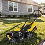 Газонокосилка бензиновая DENZEL GLD-520SP-VE 58806 самоходная, травосборник 60 л, 4780 Вт