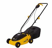 Газонокосилка электрическая HUTER ELM-1100, травосборник 35 л, 1100 Вт