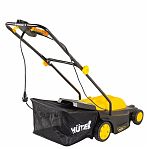 Газонокосилка электрическая HUTER ELM-1800Р 70/4/7,  травосборник 45 л, 1800 Вт