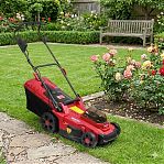 Газонокосилка аккумуляторная WORTEX CLM 3836 самоходная, травосборник 35 л, 2 АКБ 4 A•ч, зарядное устройство