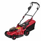 Газонокосилка аккумуляторная WORTEX CLM 3836 самоходная, травосборник 35 л, 2 АКБ 4 A•ч, зарядное устройство