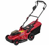 Газонокосилка аккумуляторная WORTEX CLM 3836 самоходная, травосборник 35 л, 2 АКБ 4 A•ч, зарядное устройство