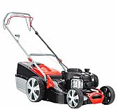 Газонокосилка бензиновая GEOS Classic 46 SP-K Plus 213142 самоходная, травосборник 65 л, 2400 Вт