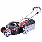 Газонокосилка бензиновая GEOS Classic 46 SP-K Plus 213142 самоходная, травосборник 65 л, 2400 Вт