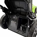 Газонокосилка аккумуляторная Greenworks GD40LM46SP 40В самоходная, травосборник 55 л, АКБ 4 A•ч, зарядное устройство