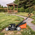 Газонокосилка бензиновая YARD FOX 46SH HONDA самоходная, травосборник 60 л, 3100 Вт