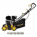 Скарификатор бензиновый Champion GSC4840 травосборник 40 л, 5150 Вт