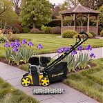 Скарификатор бензиновый Champion GSC4840 травосборник 40 л, 5150 Вт