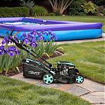 Газонокосилка бензиновая Sturm! PL5117SVE самоходная, травосборник 65 л, электростартер, 4000 Вт